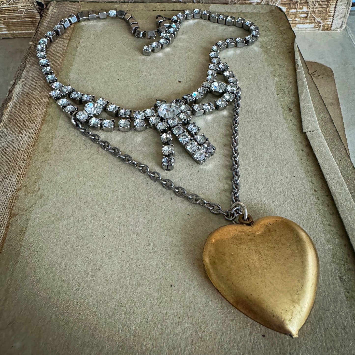 My Vintage Heart Necklace