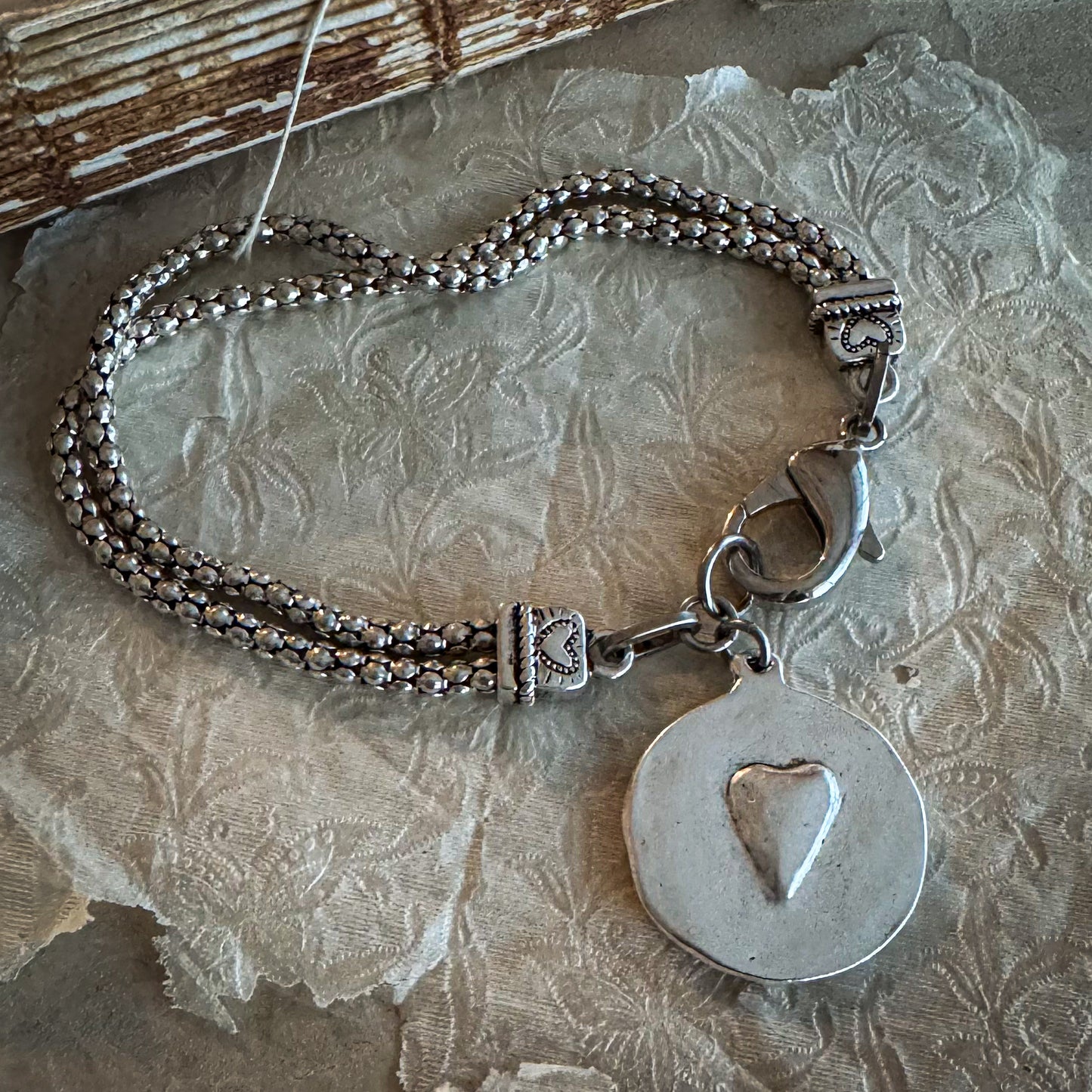 Cross My Heart Bracelet