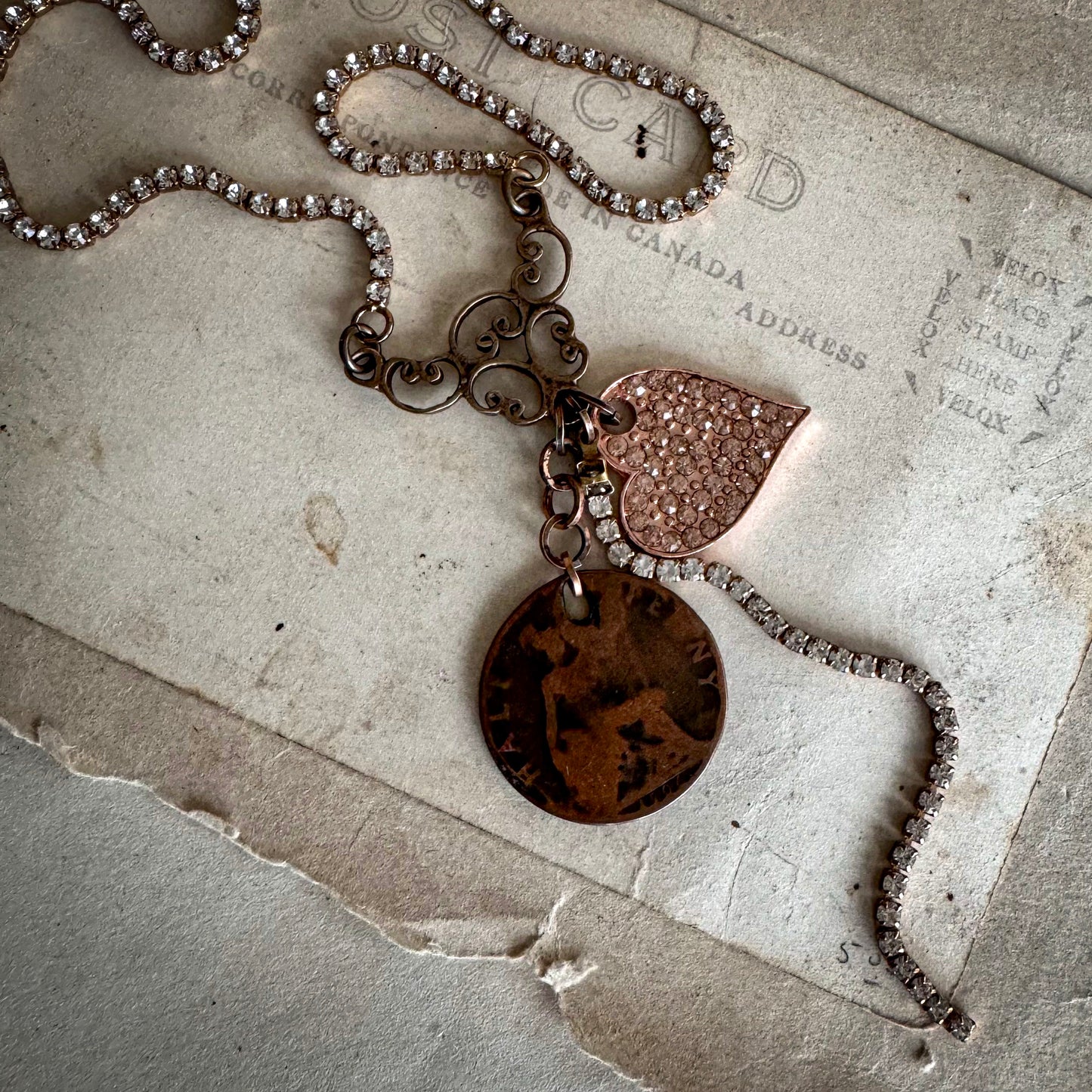 Bronzed Beauty Necklace