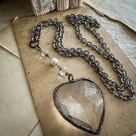 Heart Of Glass Necklace