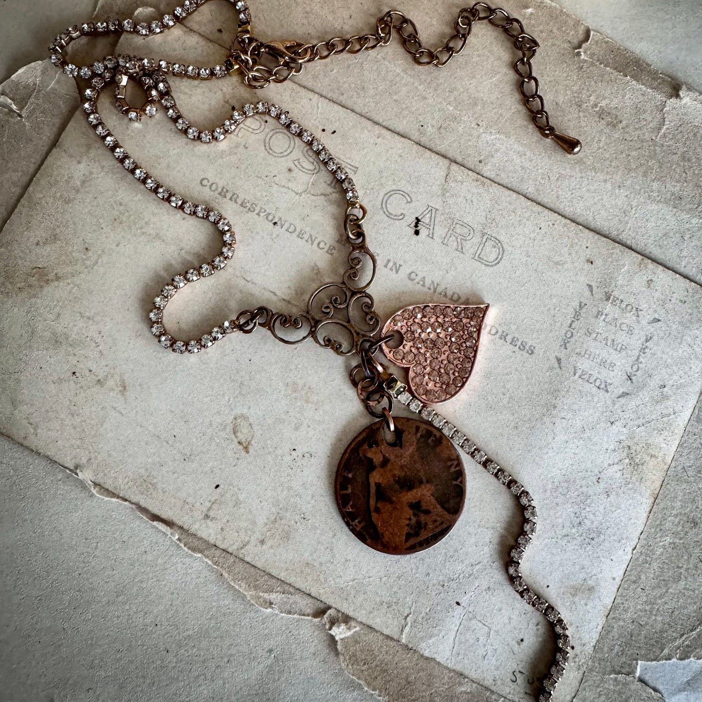 Bronzed Beauty Necklace