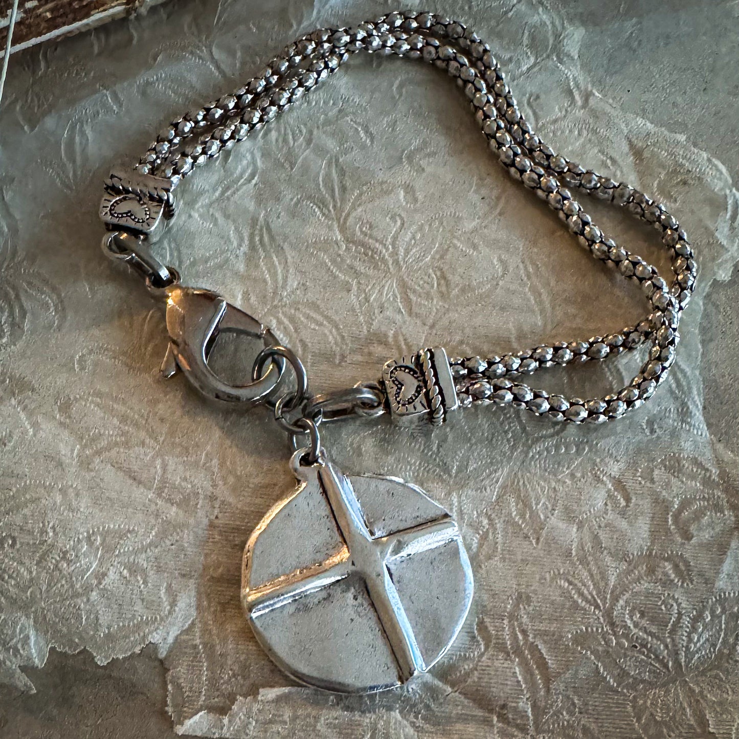 Cross My Heart Bracelet