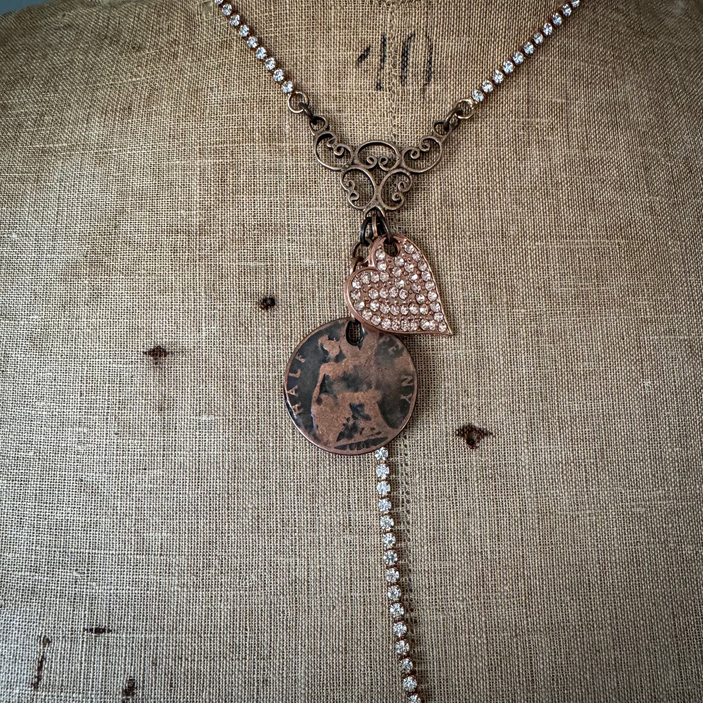 Bronzed Beauty Necklace