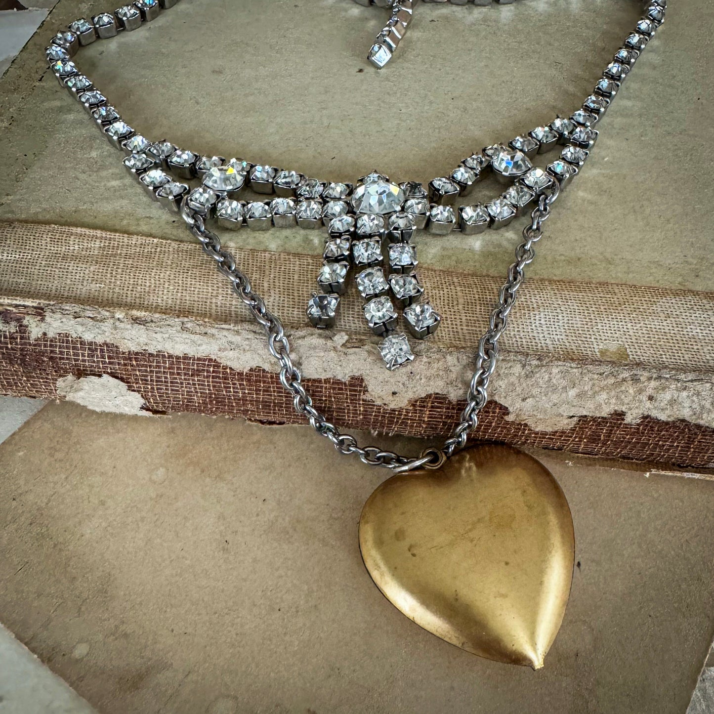 My Vintage Heart Necklace