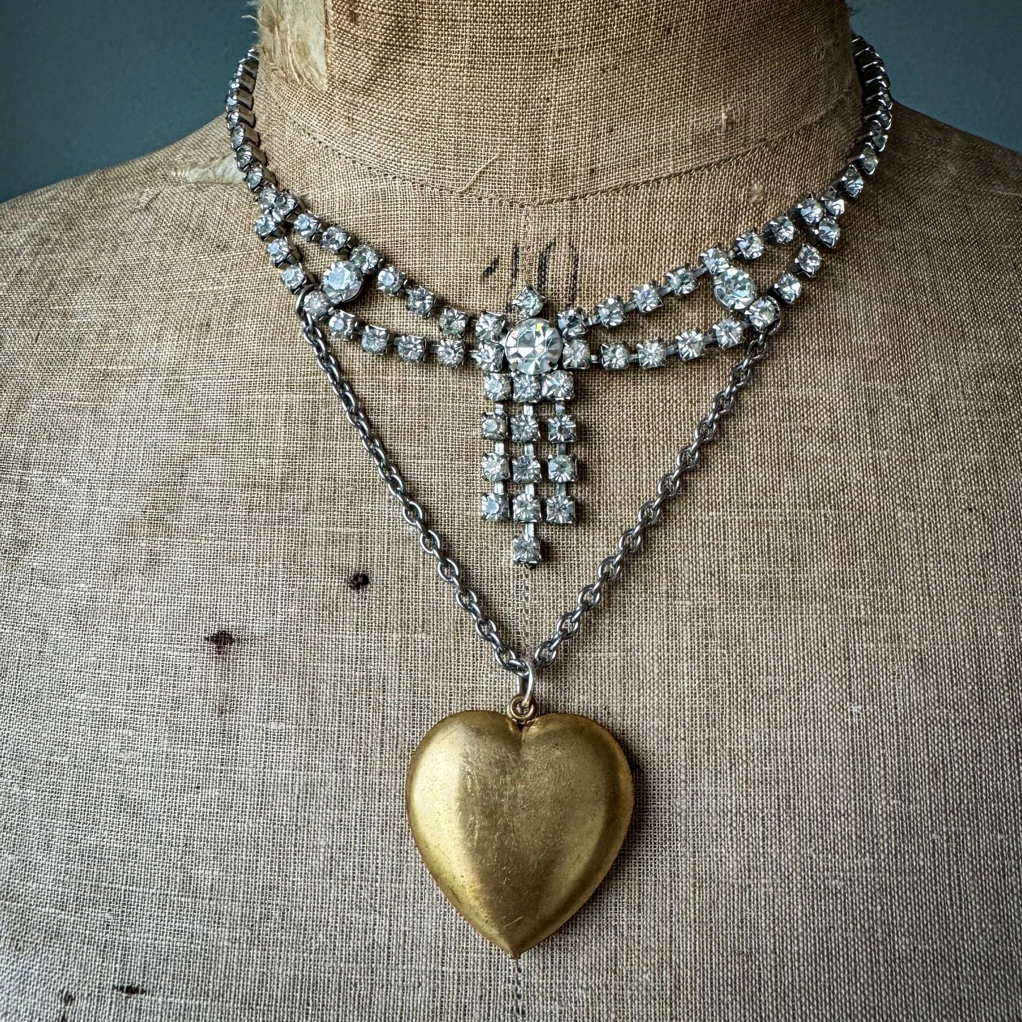 My Vintage Heart Necklace