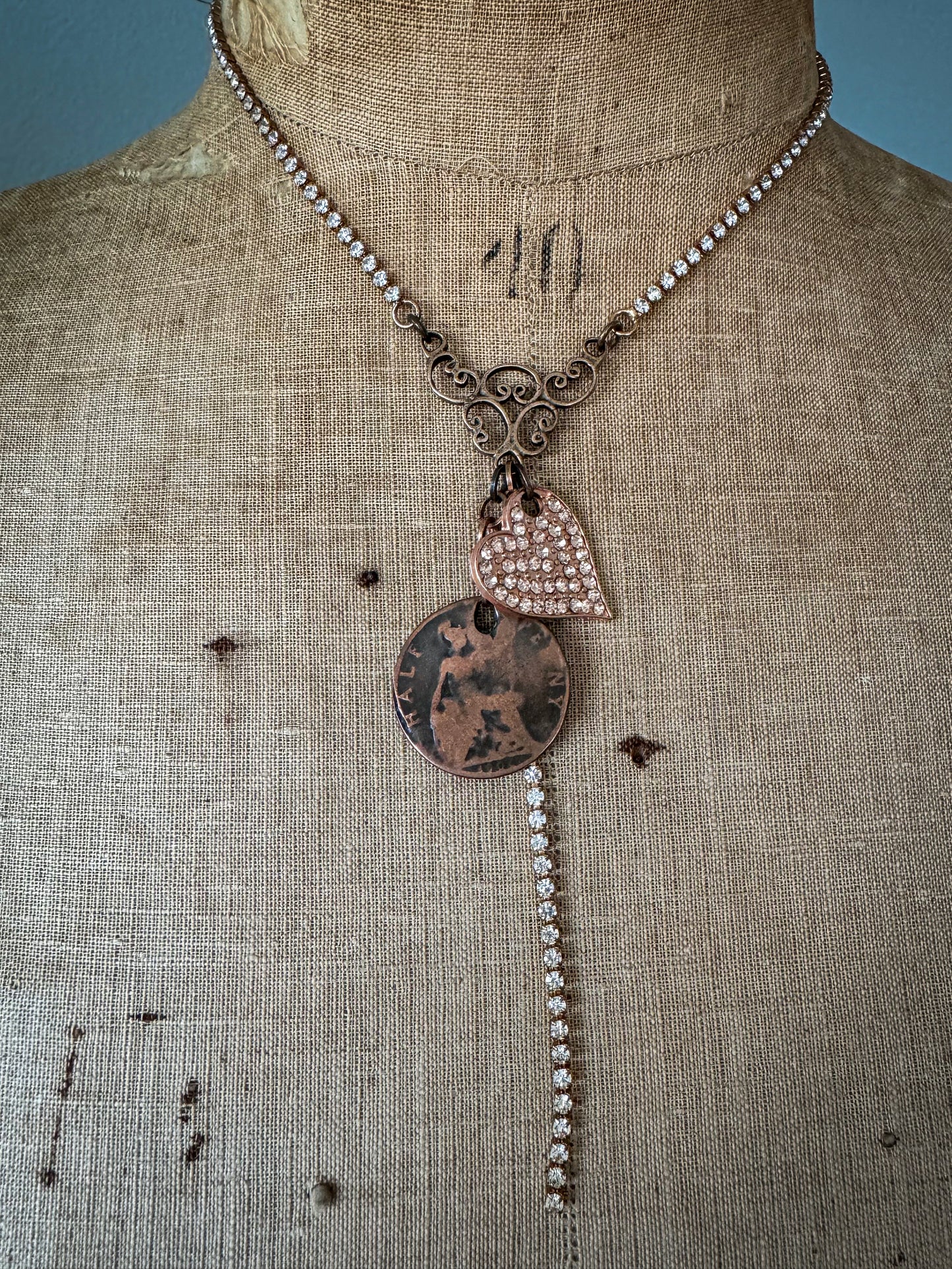 Bronzed Beauty Necklace