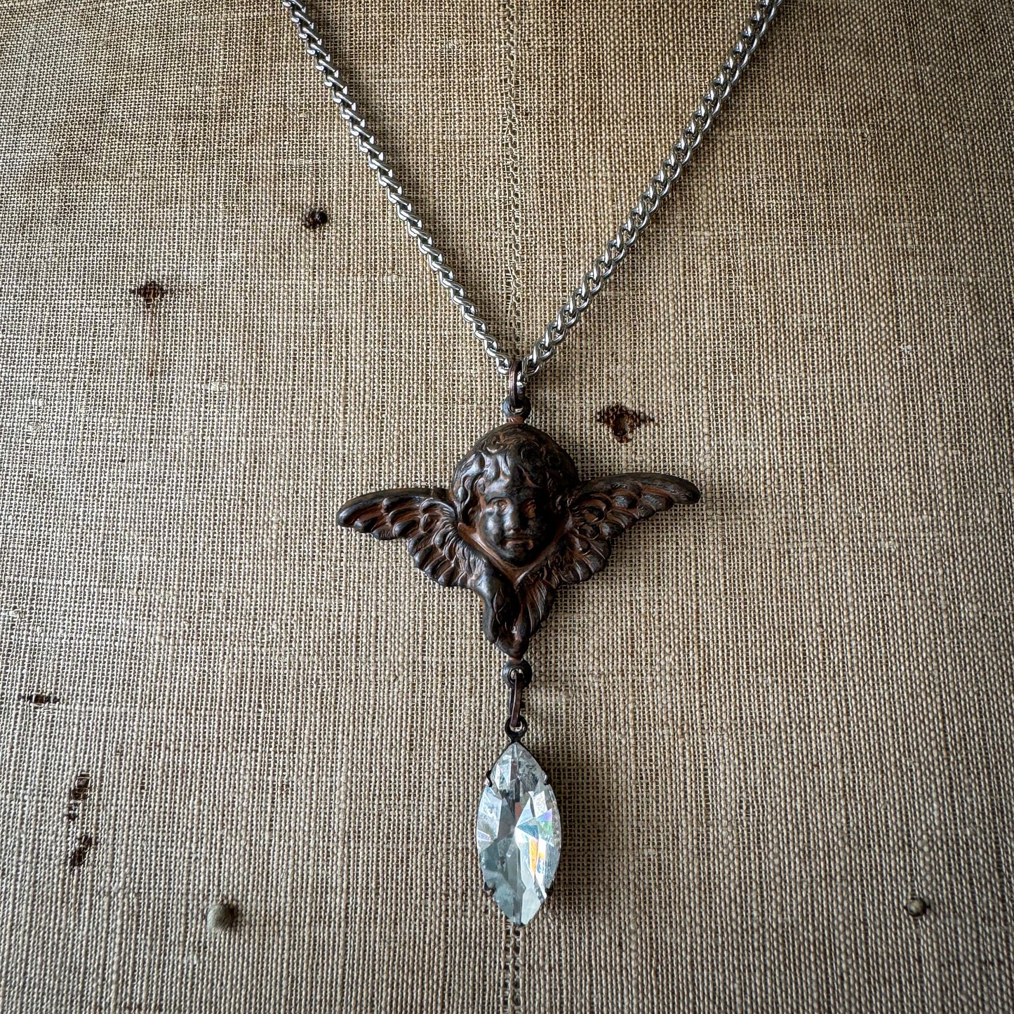 Cocoa Cherub Necklace